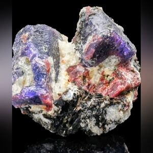 Sapphire & Ruby Corundum inclusions iron and titanium